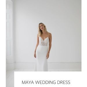 LOVE STORY BRIDE MAYA DRESS IVORY